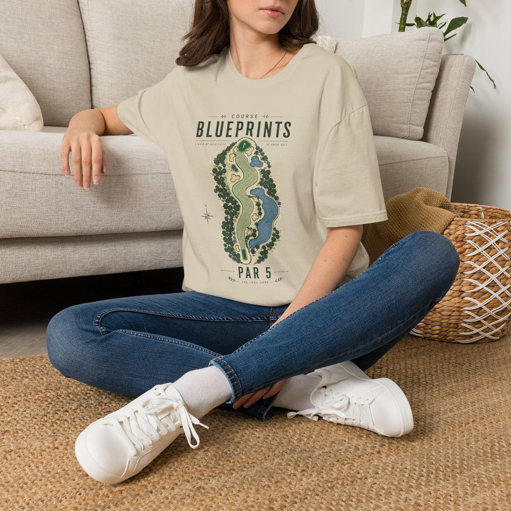 Golf Course Blueprint - T-Shirt