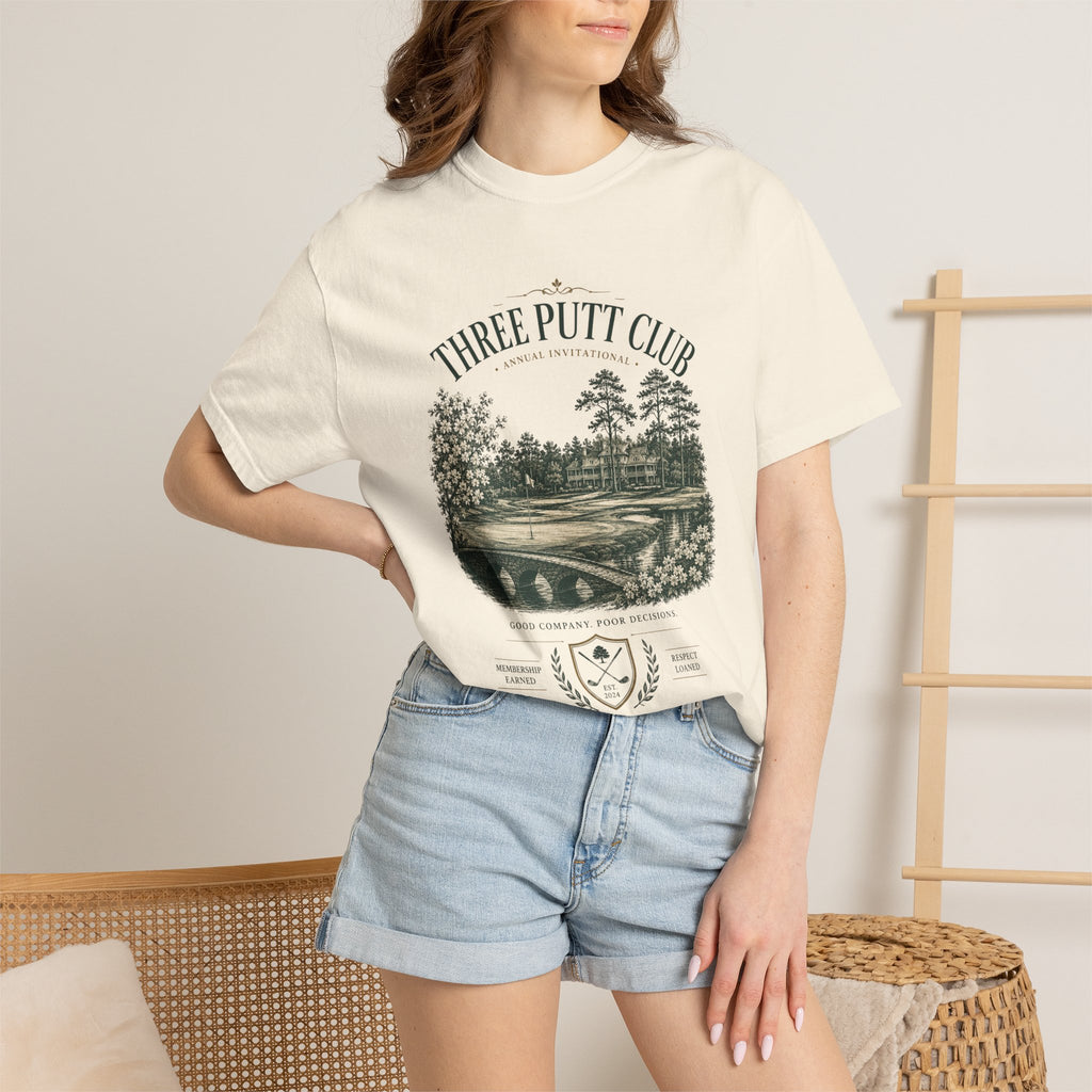 Three Putt Club Golf - T-Shirt