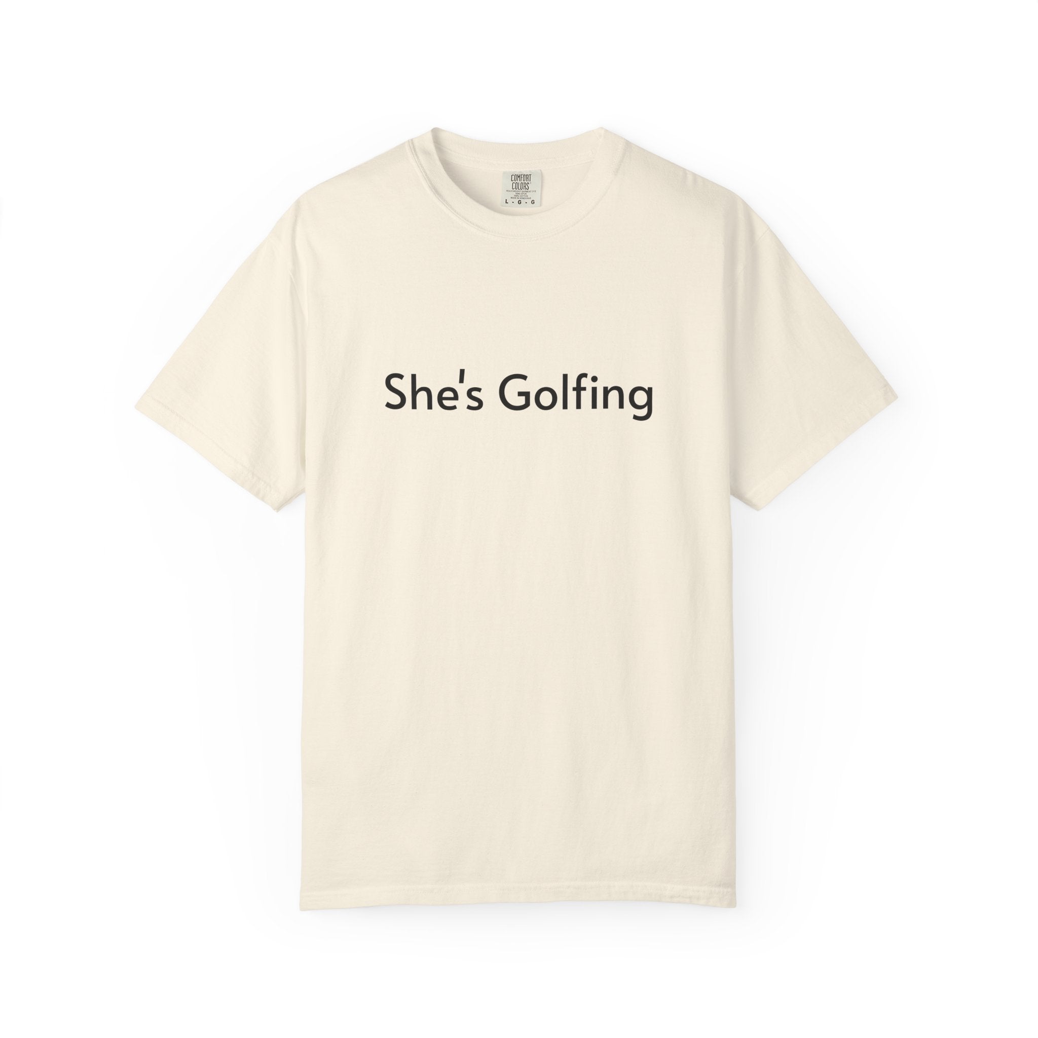 She's Golfing - T-shirt