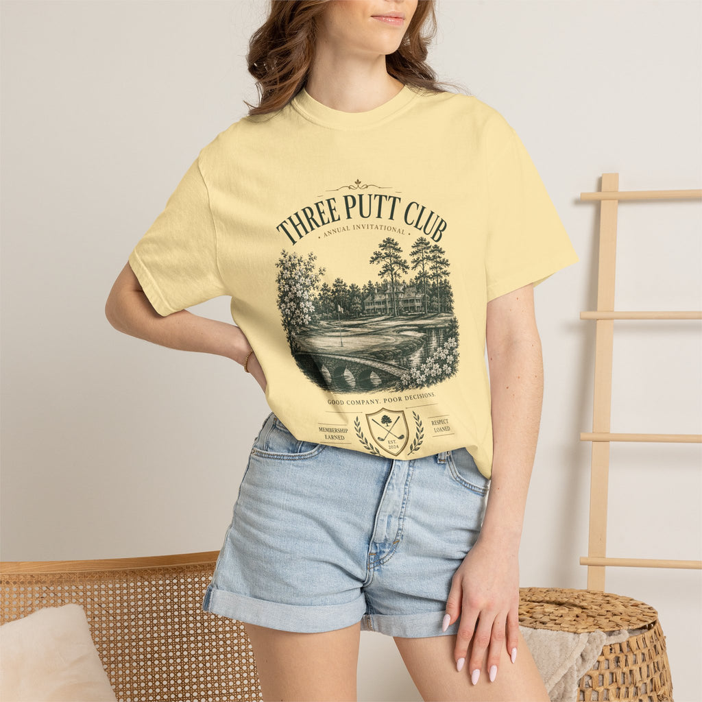 Three Putt Club Golf - T-Shirt