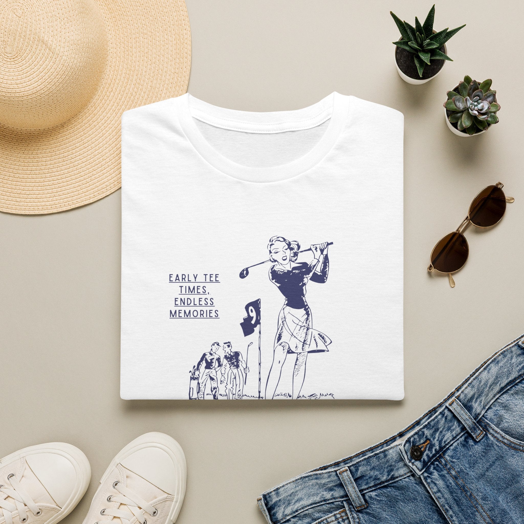 Classic Golf Scene - T-Shirt