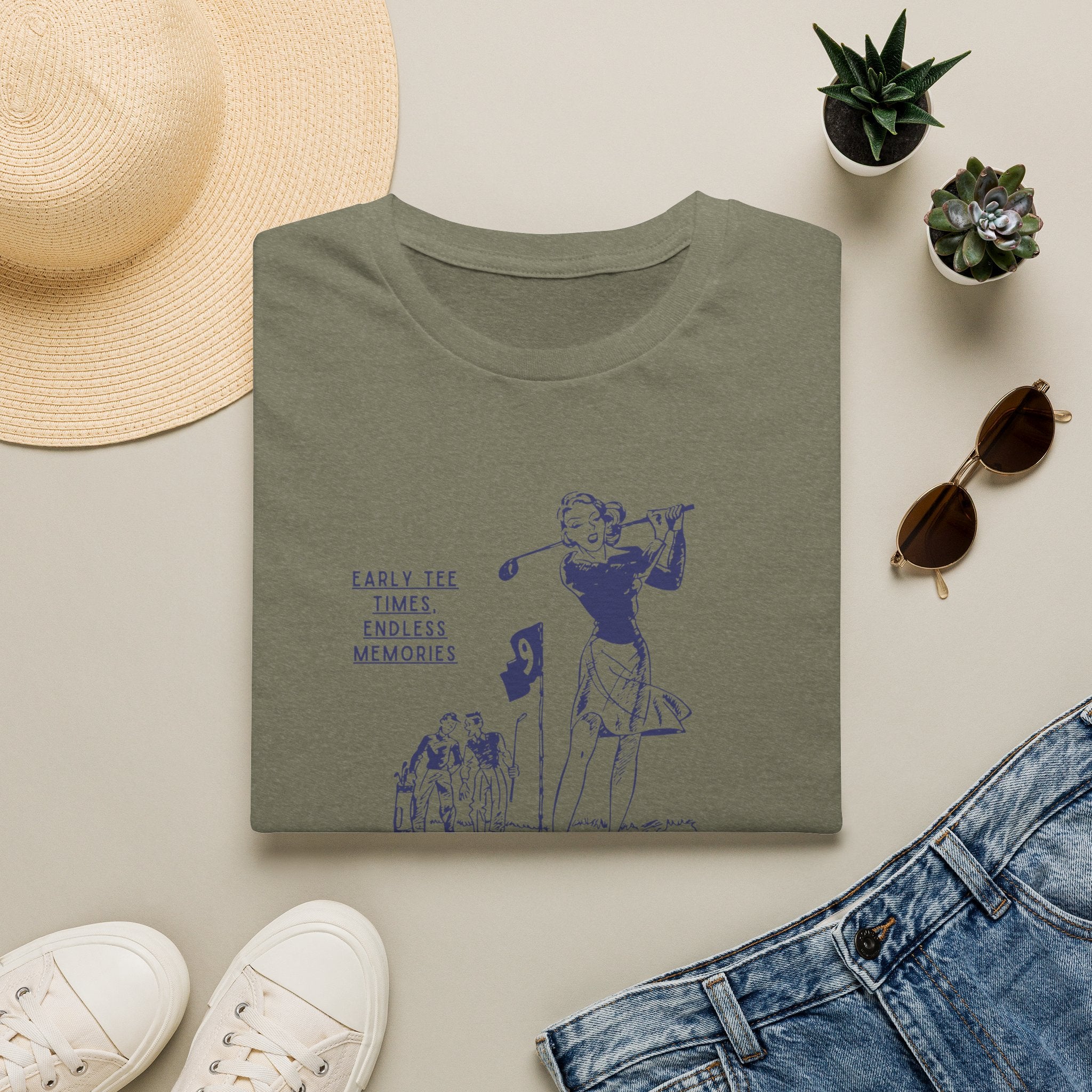 Classic Golf Scene - T-Shirt
