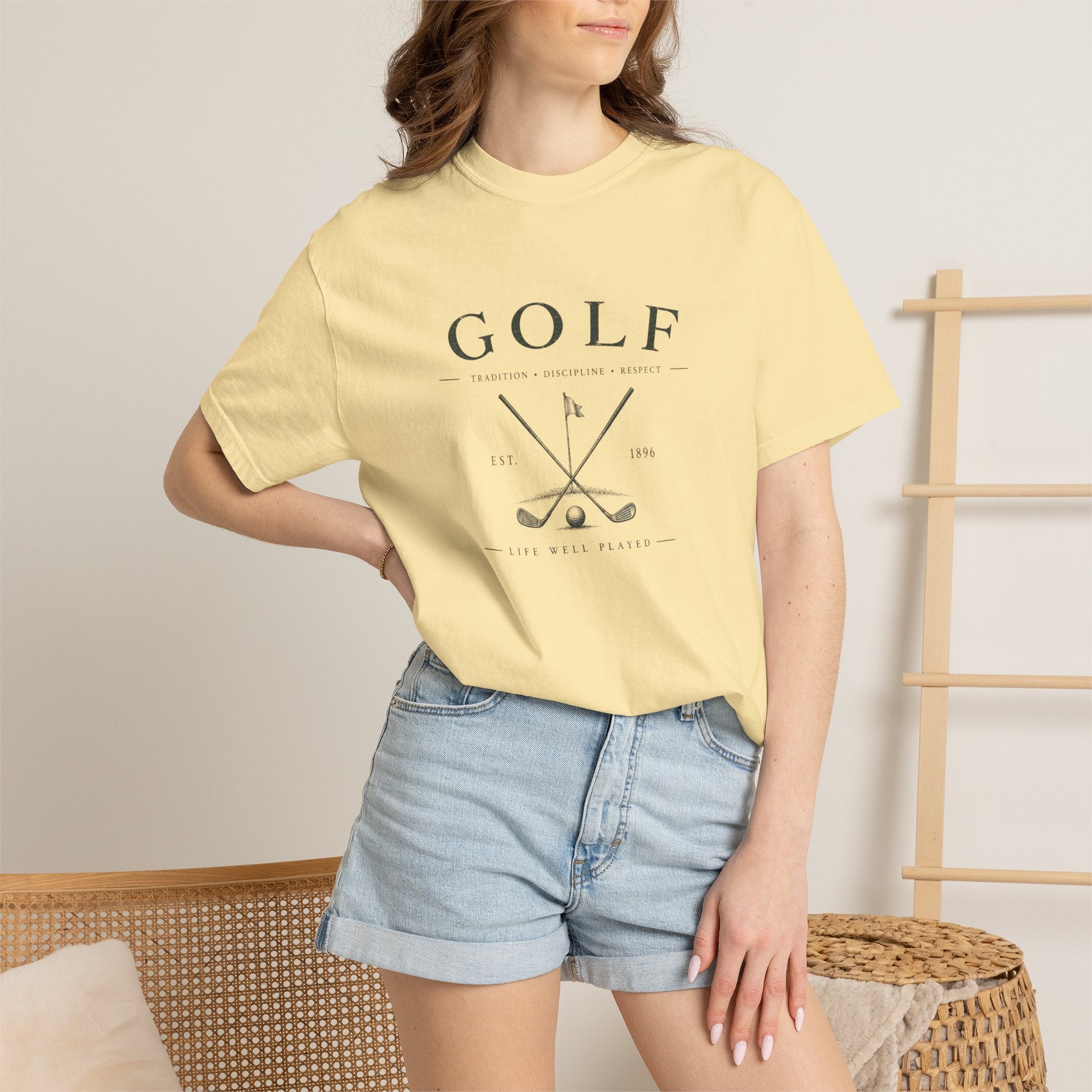 Golf Crossed Clubs - T‑Shirt