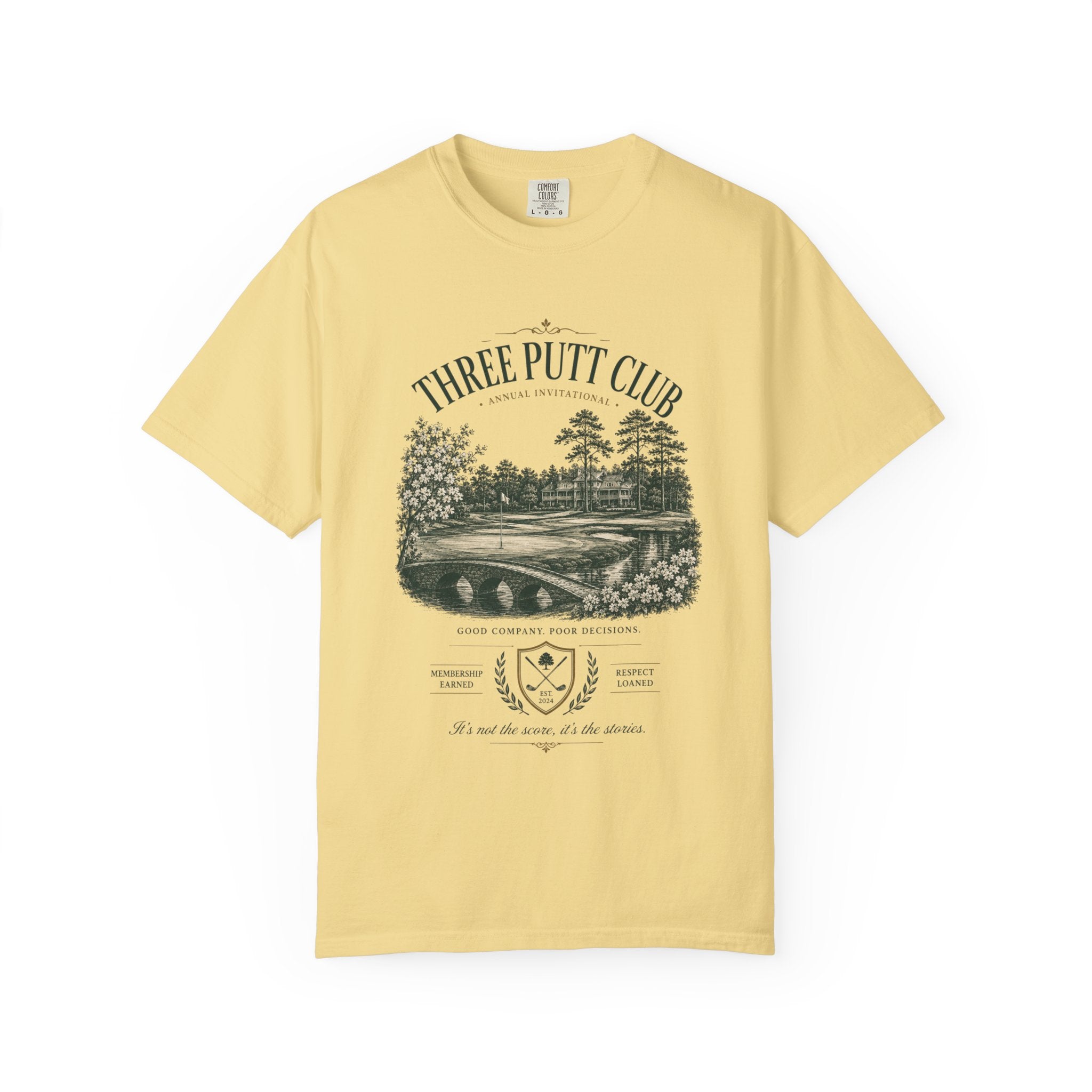 Three Putt Club Golf - T-Shirt
