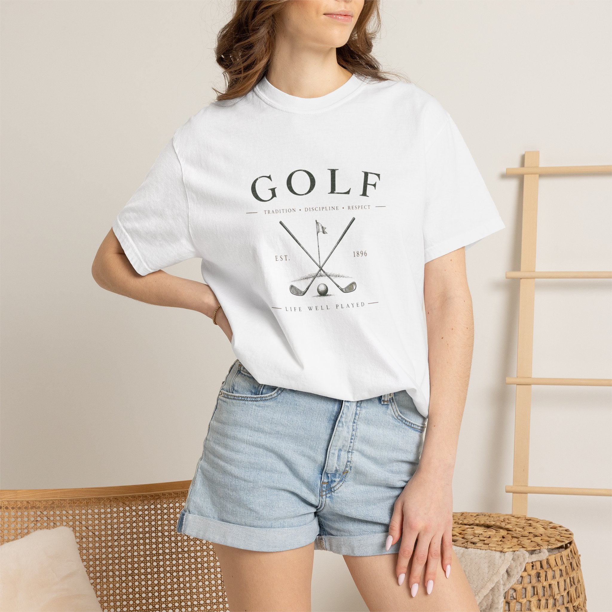 Golf Crossed Clubs - T‑Shirt