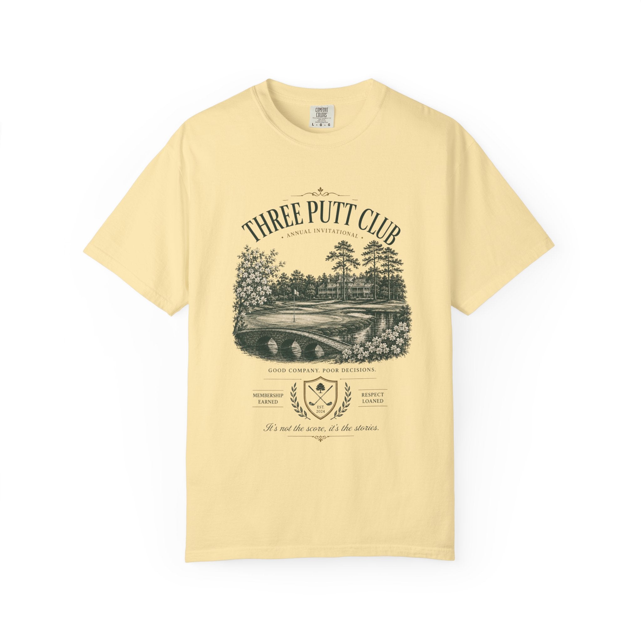 Three Putt Club Golf - T-Shirt