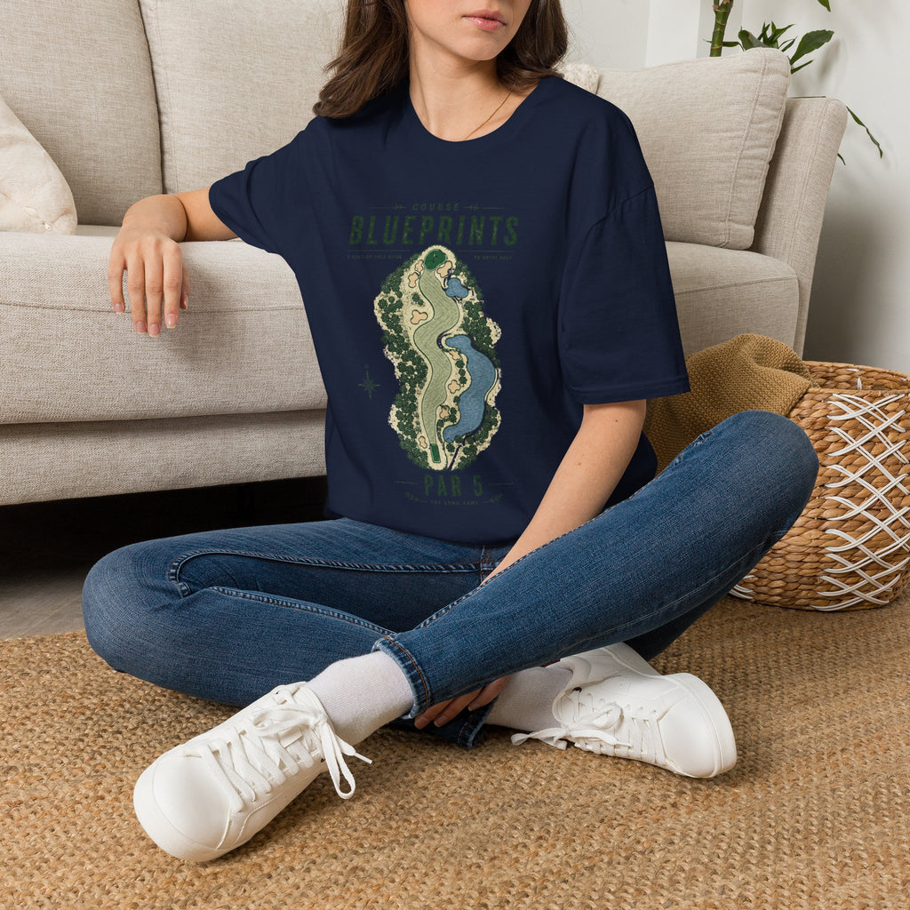 Golf Course Blueprint - T-Shirt