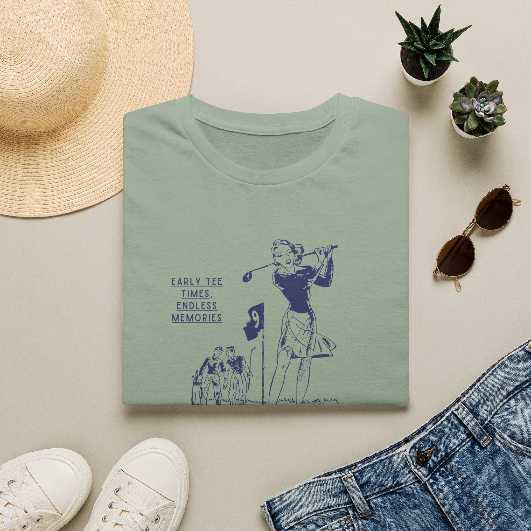 Classic Golf Scene - T-Shirt