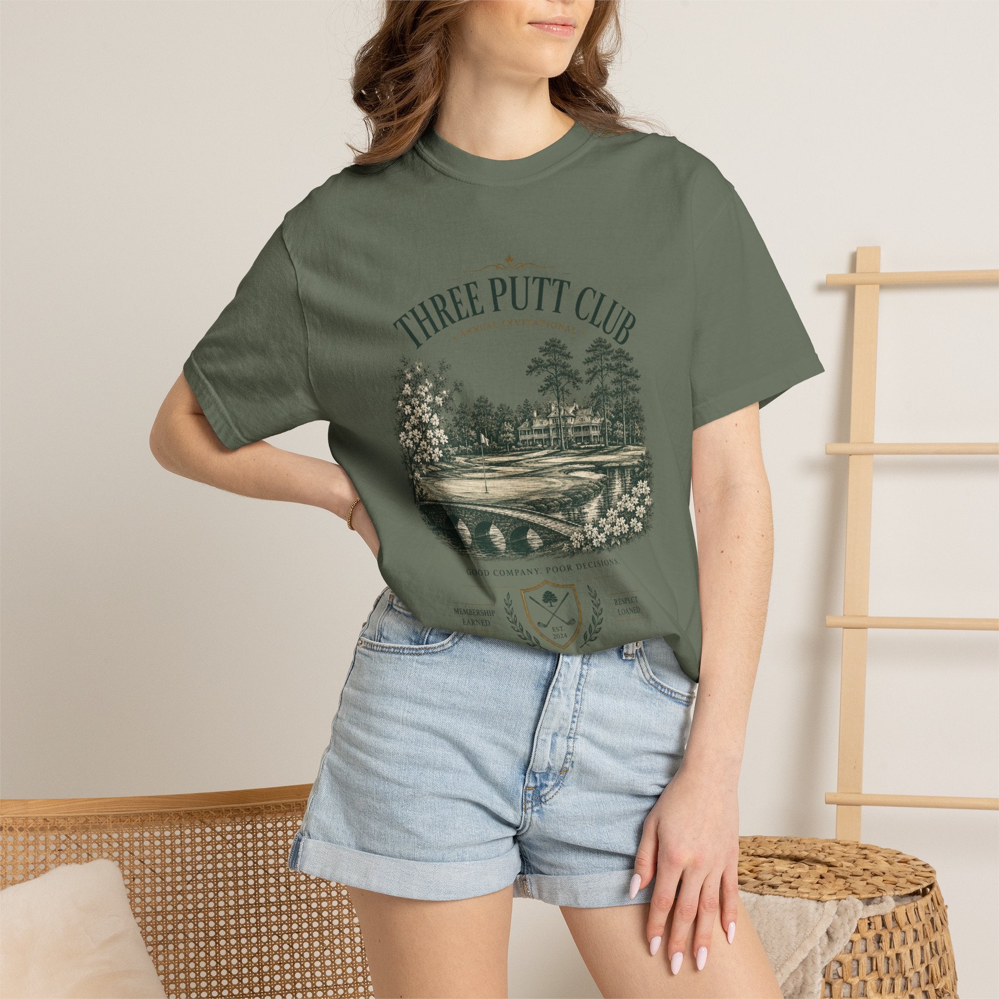 Three Putt Club Golf - T-Shirt