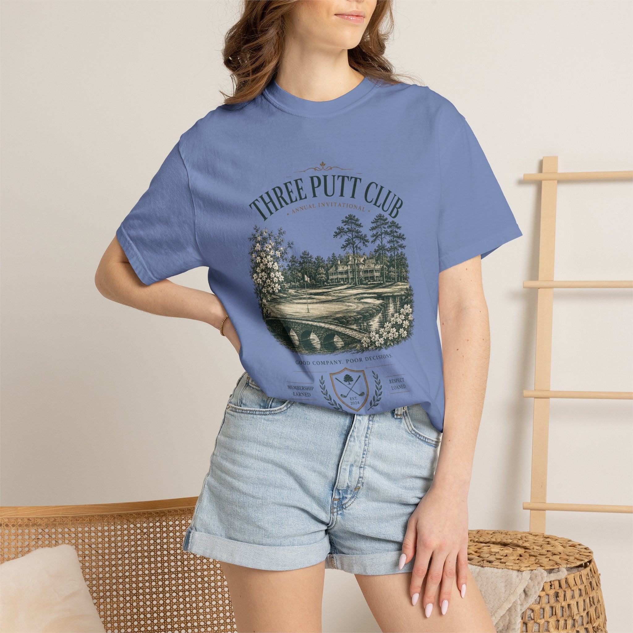 Three Putt Club Golf - T-Shirt