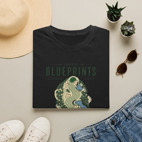 Golf Course Blueprint - T-Shirt
