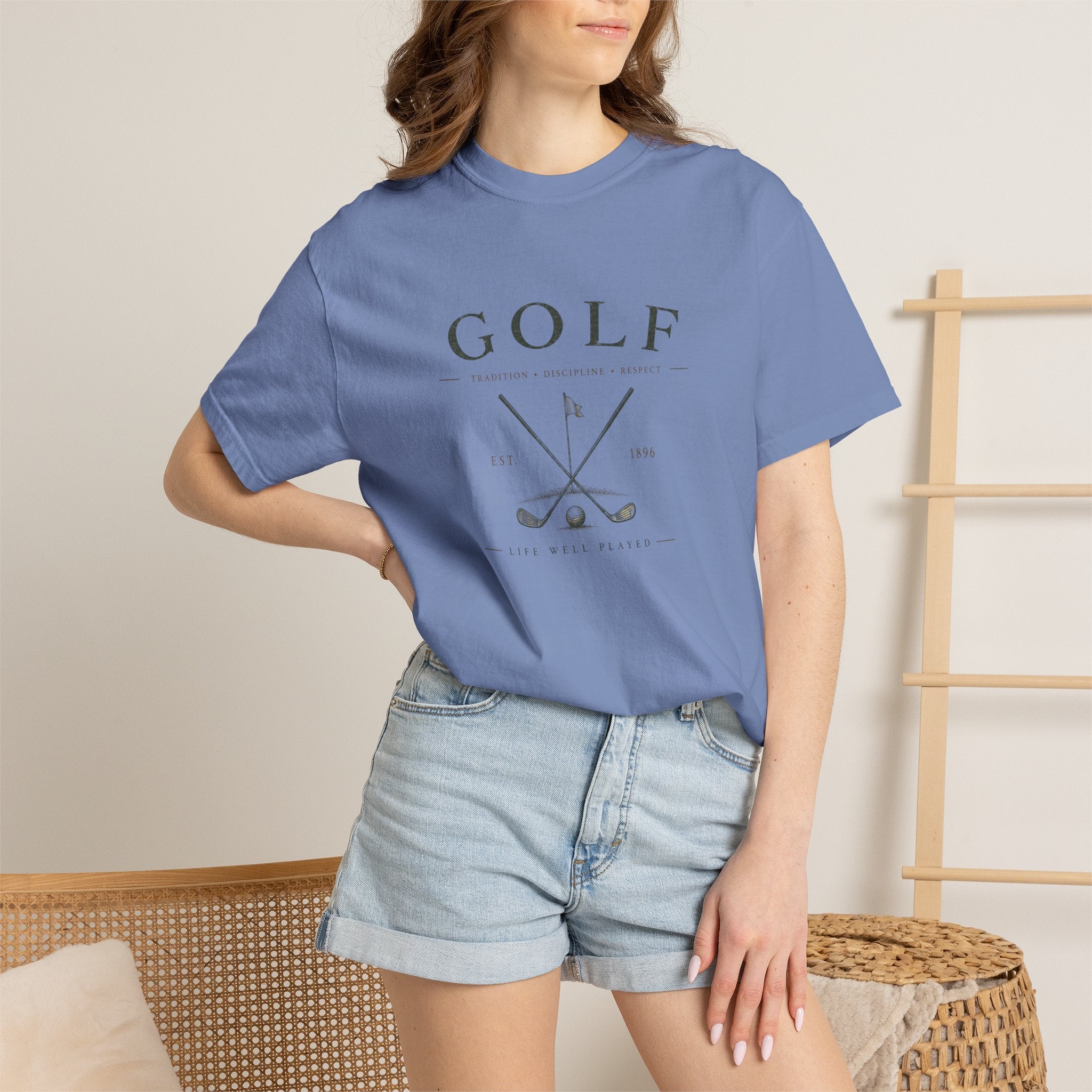 Golf Crossed Clubs - T‑Shirt