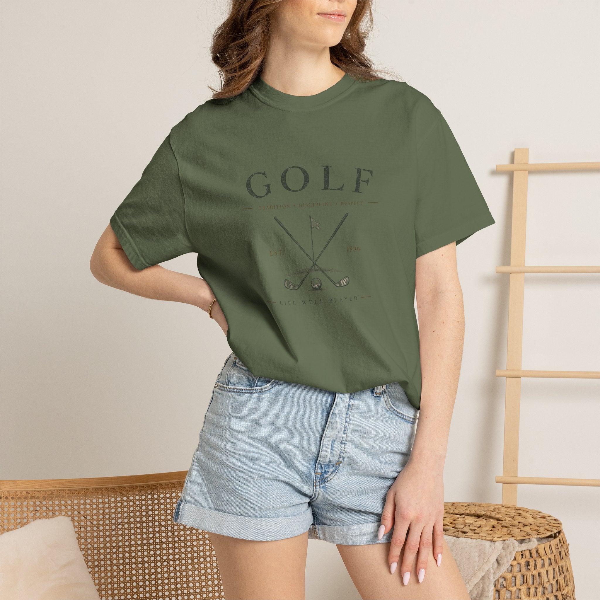 Golf Crossed Clubs - T‑Shirt