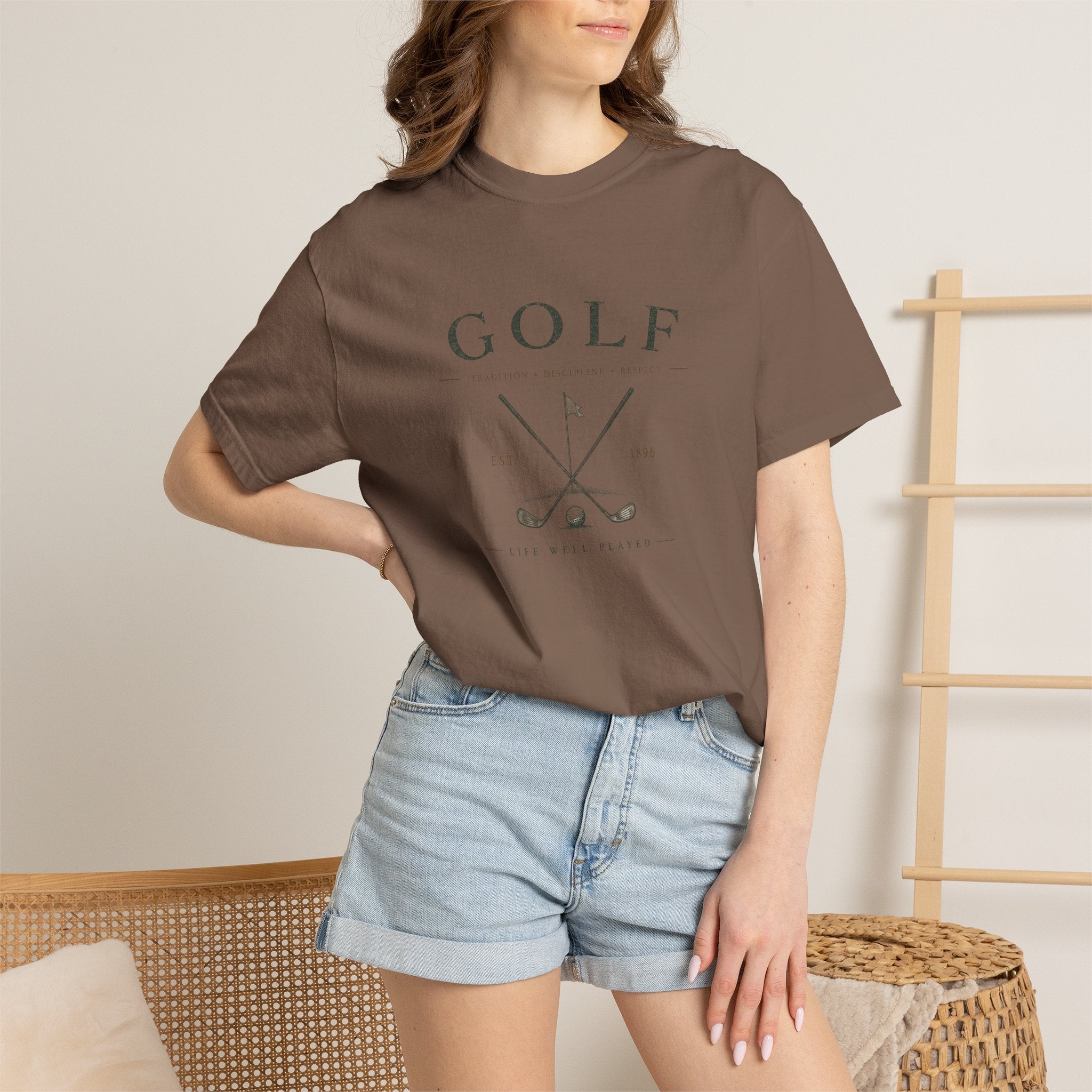 Golf Crossed Clubs - T‑Shirt