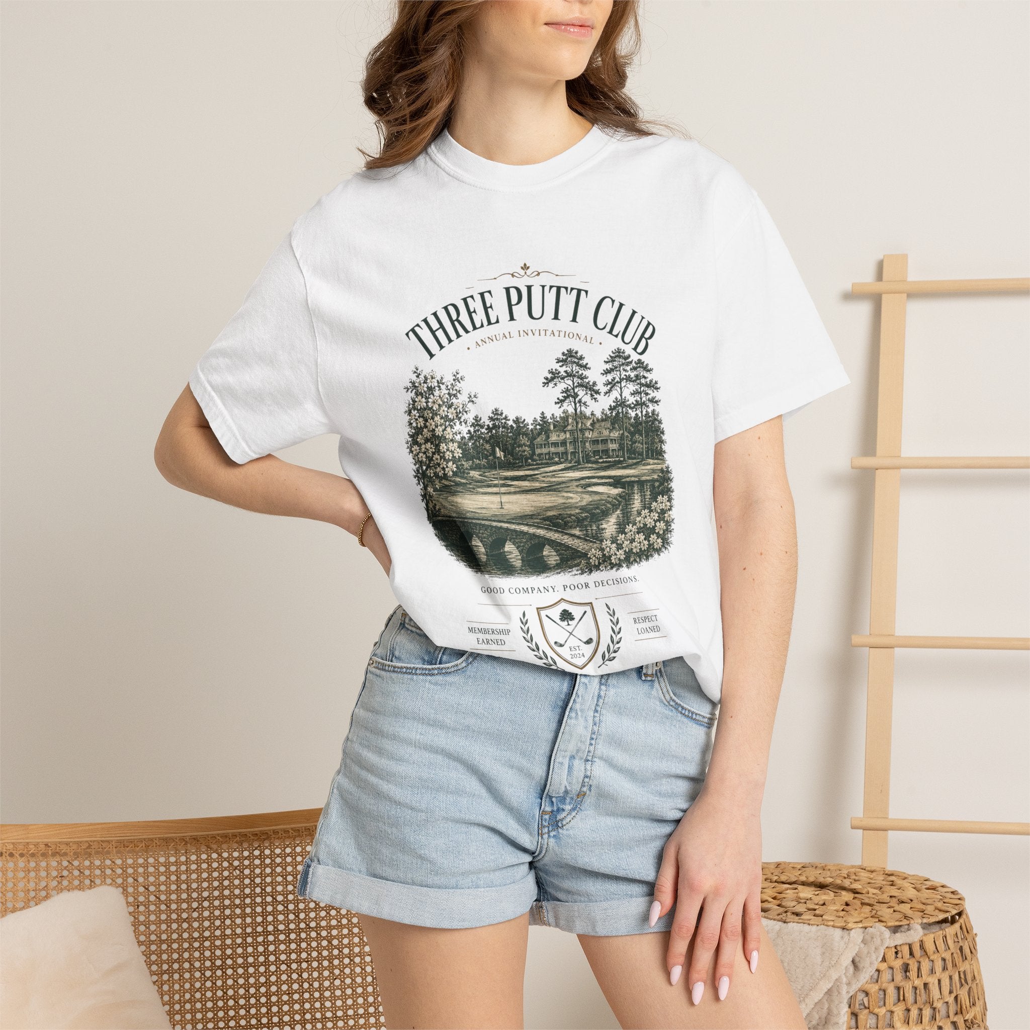 Three Putt Club Golf - T-Shirt