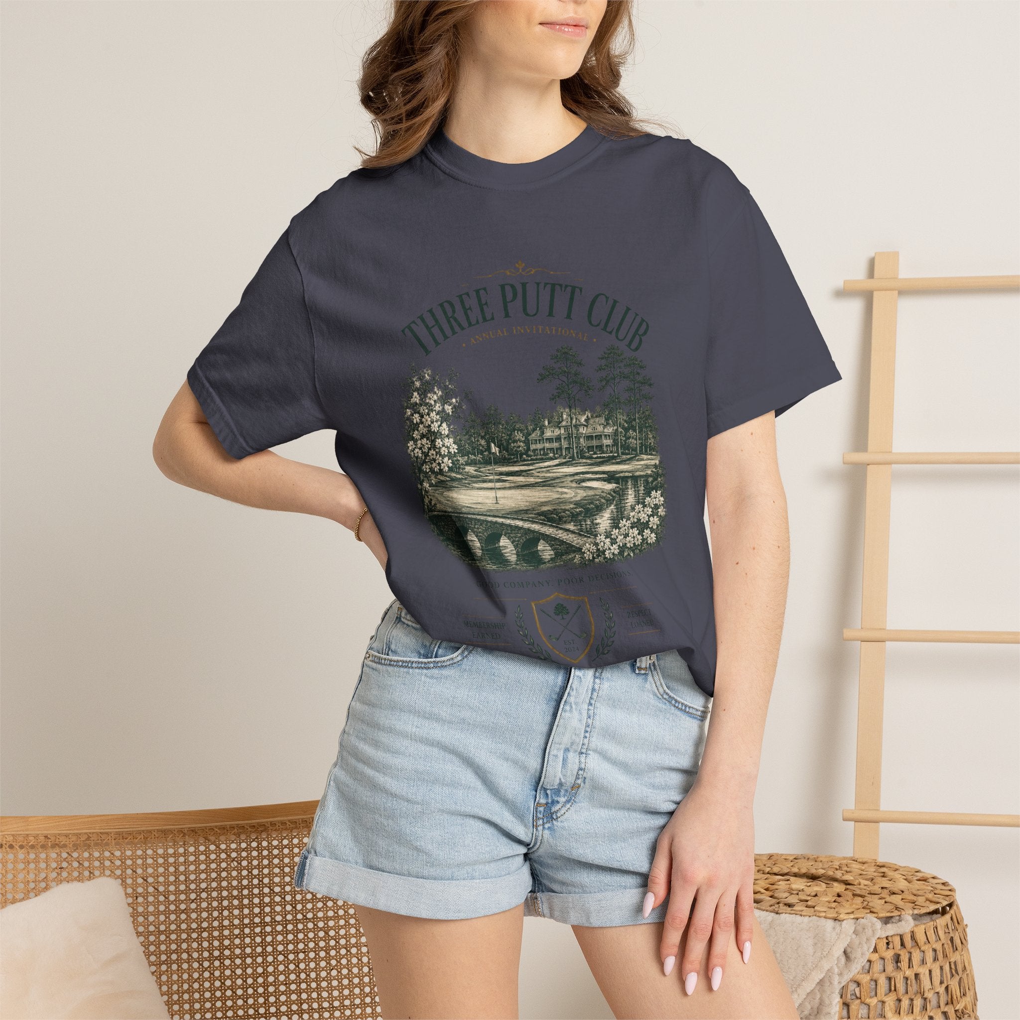 Three Putt Club Golf - T-Shirt