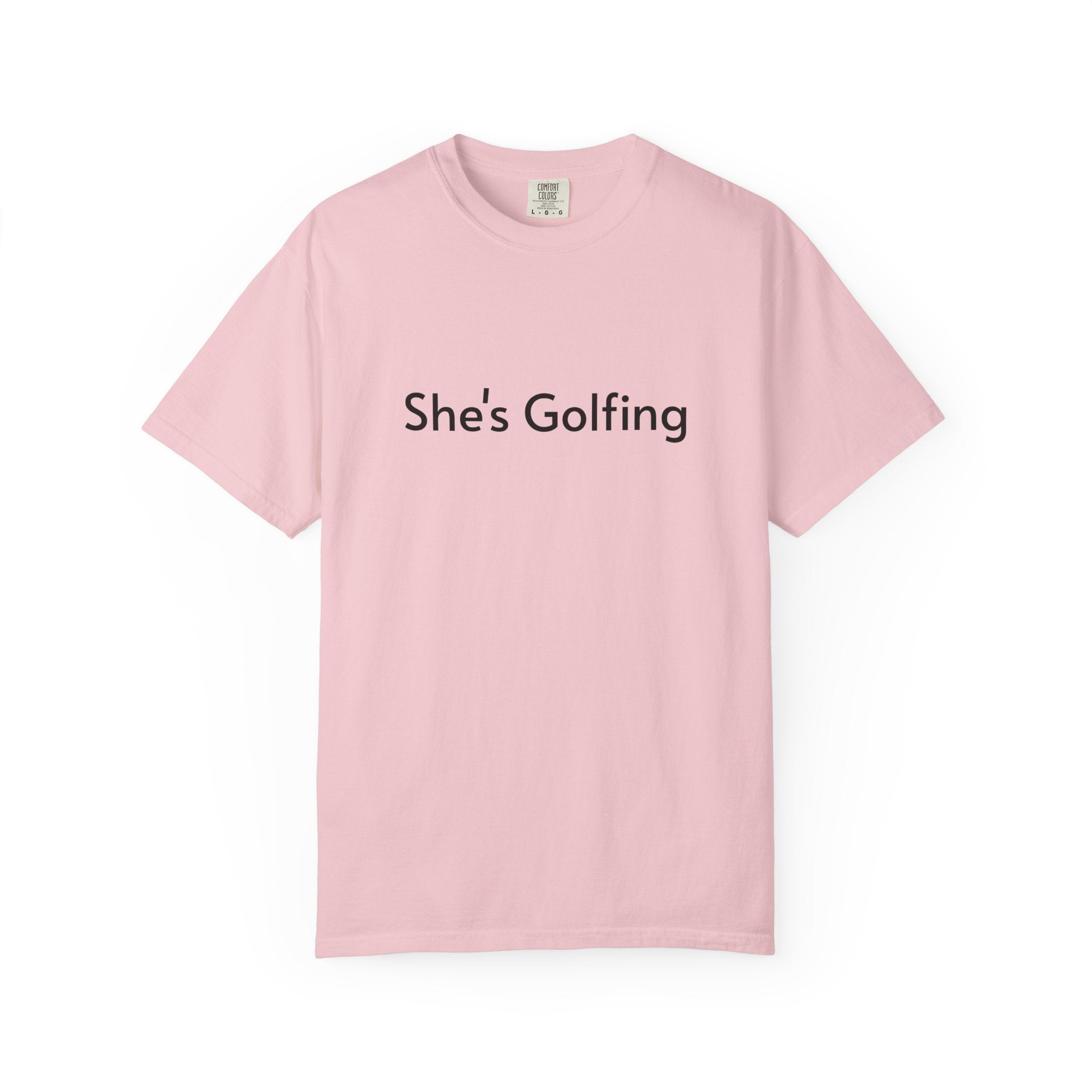 She's Golfing - T-shirt