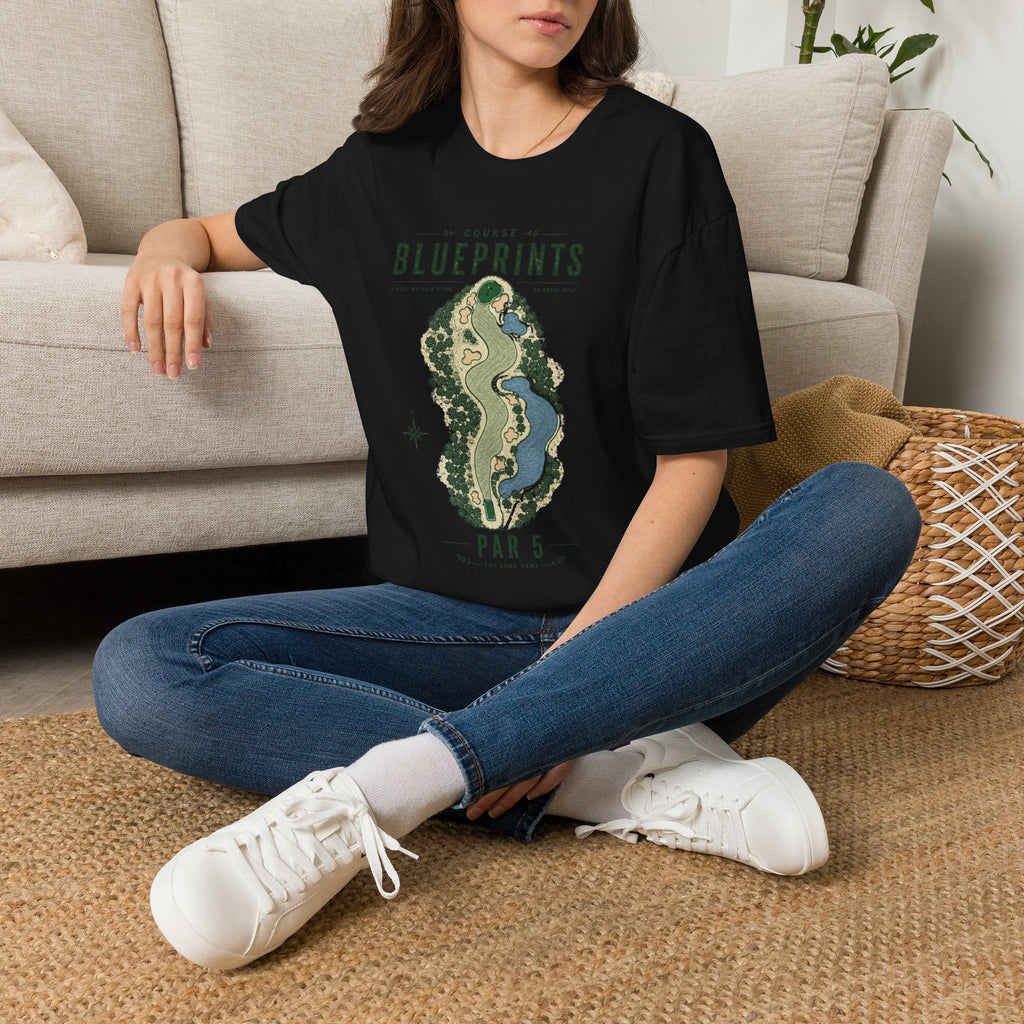 Golf Course Blueprint - T-Shirt