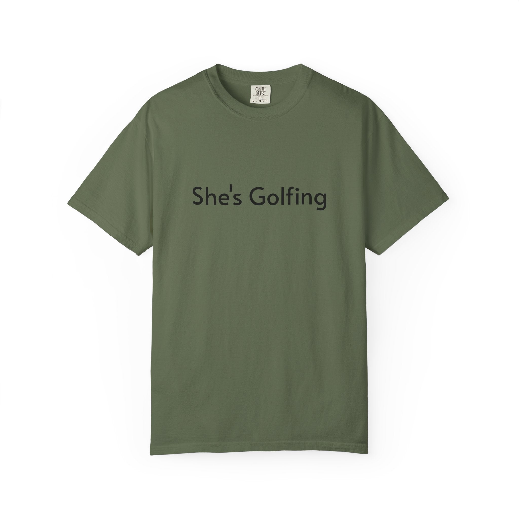 She's Golfing - T-shirt