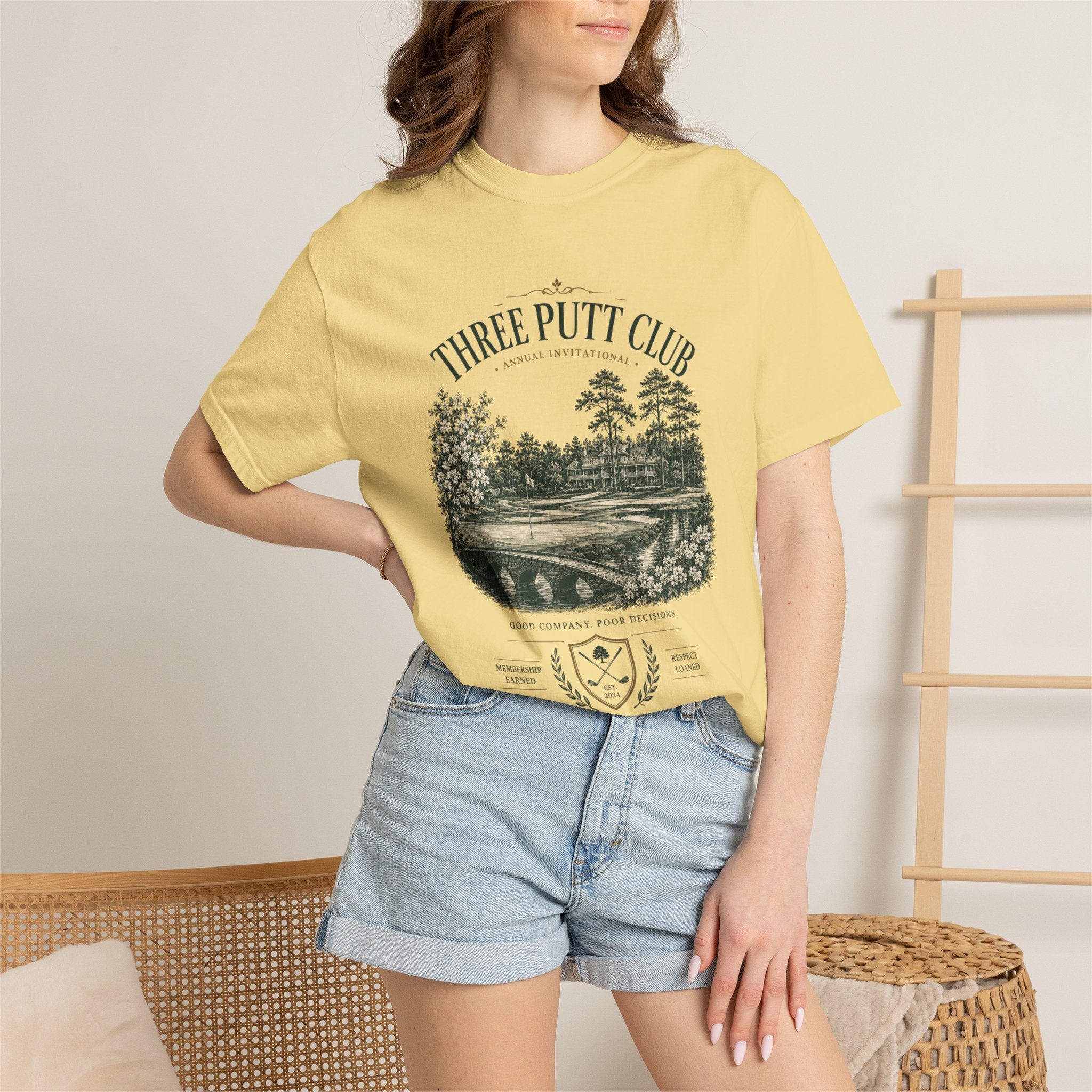 Three Putt Club Golf - T-Shirt